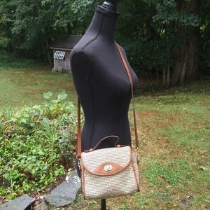 MARK CROSS Vintage Lion Logo Crossbody Bag Purse